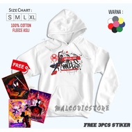 Spider-Man Hoodie Jacket: Across the Spider-Verse Spider-Man Kids Hoodie/: Across the Spider-Verse/S
