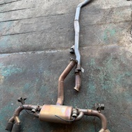 BMW G30 530I 520I 530E B48 REAR QUAD EXHAUST MUFFLER
