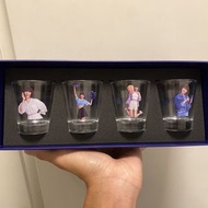NOW TV x 林明禎 玻璃杯 Shot杯 燒酒杯 清酒杯 套裝✨