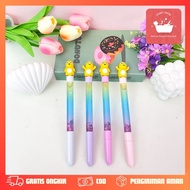 DINO NAILONG PGK-2190 GLITTER GEL PEN cute pen unique gift school stationery