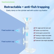 [fashionstore] Aquarium Transparent Feeding Tube Set Aquarium Telescopic Fish Tank Feeder Shrimp Fee