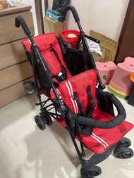 kinderwagon雙人推車