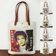 Bruno Mars Canvas Totebag Bruno Mars Souvenir Bag
