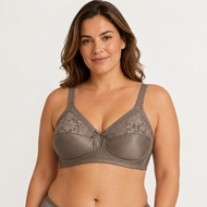 B&C Non Padded Mama Bra Wireless Full Cup Soft Lace Everyday Bra 36-46 Cup B-D (009)