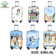Bluey Travel Luggage Cover Suitcase Protector Fits 18-32 Inch Luggage