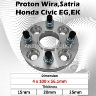 4 x 100 Proton Wira, Satria, Honda Civic EG, EK, ES Hub Centric Wheel Hub Spacer