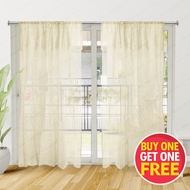 MyOnlineStore Kurtina set 2 pcs Curtain for door long Tela (White)