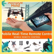 YOHII Drone Quadcopter Assembly Toy, Aircraft Accessories Mini DM002 Drone Aerial Model,  Multistyle