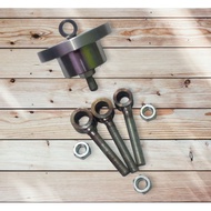 Jig piston bubut lengkap Alat bubut piston universal semua motor