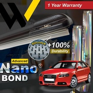 [SiliconeX] Audi A3 (8PA) 2004 - 2013 Wischer Nano-BOND Silicone Wiper Blade Windshield (1SET)