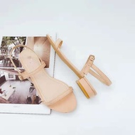 Korean block heels sandals 1inch  Noblesse