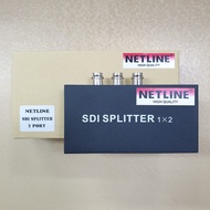 Netline SDI Splitter 1 IN TO 2 OUT / 2 Port HD-SDI 3G-SDI
