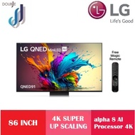 LG 86" QNED91 Mini-LED 4K UHD AI QNED TV 86QNED91TSA