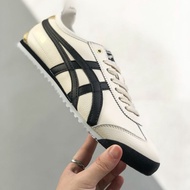 Onitsuka Tiger MEXICO 66 Beige  Black Retro Casual SPorts Sneakers Running Shoes For Men And Women