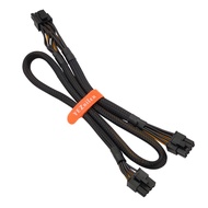YEZriler 8 Pin PCIe Cable for Seasonic PSUs, PCIe 8 Pin Male to Dual PCIe 8 Pin (6+2) Male Power Ada