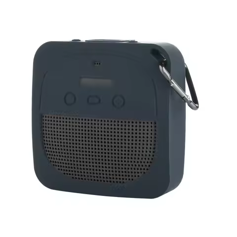 Silica Gel Sound Cover Fall Prevention Buckle Audio Storage Waterproof Sound Protection Shell for Bo