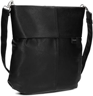 Mademoiselle M140 Women's Handbag Shoulder Bag 12 Litre Classic Crossbody Bag Made of Soft Faux Leat