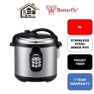 BUTTERFLY 6L ELECTRIC PRESSURE COOKER BPC-5069