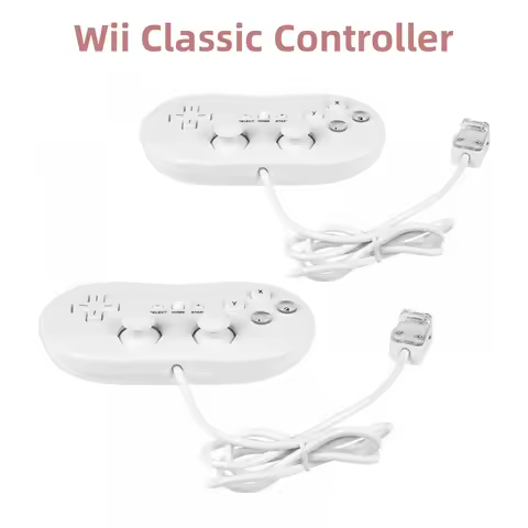 Wired Classic Controller Gamepad For Nintendo Wii/Wii U Remote