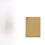 Maruman Simple Spiral Notebook Student Use with Horizontal Lines Leather Paper Cover A5 B5 B6 Size G