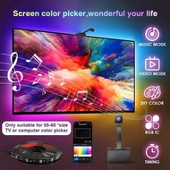 RGBIC TV LED Backlights with Camera Synchronization APP Music Synchronization Game Bedroom Ambient L