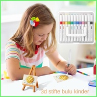 Foam Texture Painting Kit Puffy Foam Texture Painting Kit Bubble 3D Canvas Sponge Drawing Paper Craf