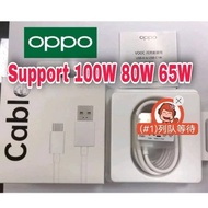 100W OPPO Find X7/X6 Pro/Find X5 Pro/REALME 12 11Pro GT Neo 6 7 80W Support Super Vooc2.0 Fast Charg