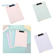 GOOD Standing up Clipboard Foldable Clipboard Writing Pad Document Storage Clipboard