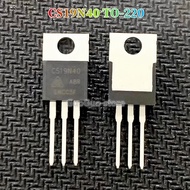 5pcs CS19N40 TO-220 CS19N40A8R TO220 19A/400V N-channel MOSFET Transistors New Original