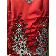 Kain Pasang Sulam Indonesia/ Baju Kurung/ Jubah