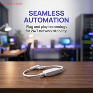 [CURUI] WiFi Network Device 24H Timer Power Off Rebooter Line 5521mm Fits Modem and Router Automatic
