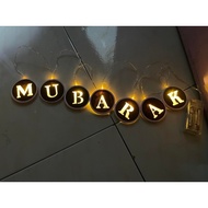 LAMPU HIASAN bilik ruang tamu hari raya warm color / 5 colour pendent led lamp strip ceiling light g