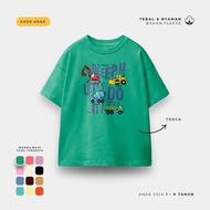 Ula Kids Beep Lets do it Short Sleeve Children's T-Shirt Ages 1 - 6 Years