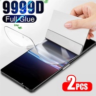 Back Screen Protector for Sony Xperia Pro I Xperia 10 Plus Ⅱ III Lite Xperia 1 IV 5 Xperia Ace XZ1 XZ2 Compact XZ3 XZ4 XZ Premium XA3 XA2 Ultra Eyes Protective Full Cover Clear Soft Hydrogel Film