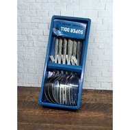 6 PCS STAINLESS DOLL SPOONS & FORKS / 3 PAIRS DOLL SPOONS DOLL FORKS SPOONS