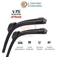 [ATTRAGE] Gạt mưa ô tô lưỡi kép Mitsubishi Attrage thanh gạt kính nước mưa oto 2 lưỡi cây gạt nước m