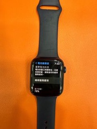 （sold out) 行貨 Apple Watch 6代 44mm gps 藍色 78%電 watch 7代 45MM gps 87%電 冇盒有充電