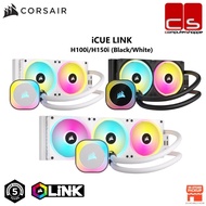 Corsair iCUE LINK RGB AIO Liquid CPU Cooler - H100i/H150i (Black/White)