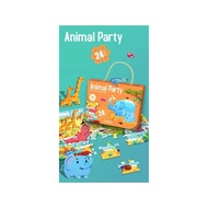 24 Pcs Animal Party Puzzle Hw Puzzle Toys22006915