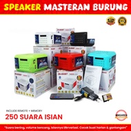 SPEAKER MP3 MASTERAN BURUNG 250 DIGITAL AUDIO musik latihan burung