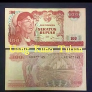 1 Lembar 100 Rupiah Seri Sudirman Tahun 1968 / Uang Kuno / Hobi / Kole