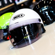 หมวกกันน็อค ครึ่งใบ INDEX Lady สีพื้น (สามารถเลือกสีชิ์ได้) มอเตอร์ไซค์ Motorcycle