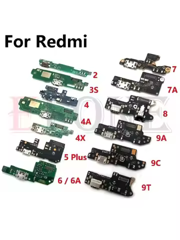 For Xiaomi Redmi 2 3S 4 4A 4X 5 6 6A 7 7A 8 9A 9C 9T S2 USB Charging Port Dock Connector Flex Cable