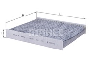 กรองแอร์ FORD FOCUS MK2 1.4 1.6 1.8 2.0 2004-2012 VOLVO S40 II V50 2003-2012 MAHLE