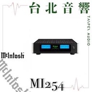 McIntosh MI254 | 全新公司貨 | 家庭劇院 | B&W喇叭 | 後級擴大機 | 另售MC152
