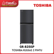 TOSHIBA Kulkas 2 Pintu 194Liter Pure Bio GR-B25ISP