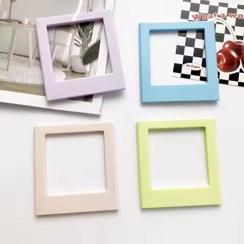 for Fujifilm SQUARE SQ40 Magnetic Photo Frame For Fuji Instax SQUARE SQ1 SQ6 SQ10 SQ20 Link Printer 
