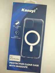 Kasuyi Apple 🍎 蘋果  iPhone 12 Pro Max MagSafe 磁吸手機殼, 透明護殼 手機外殼 (original $199)