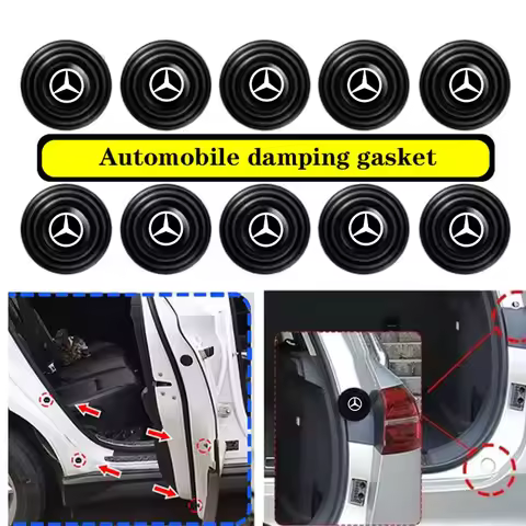 Car Door Anti-Collision Gasket Shock Absorber Sticker For Mercedes Benz W203 W204 W205 W210 W211 W21