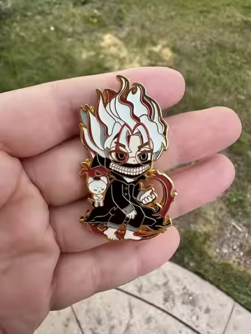 Ken Hard Enamel Pins- Dandadan , Ken Takakura